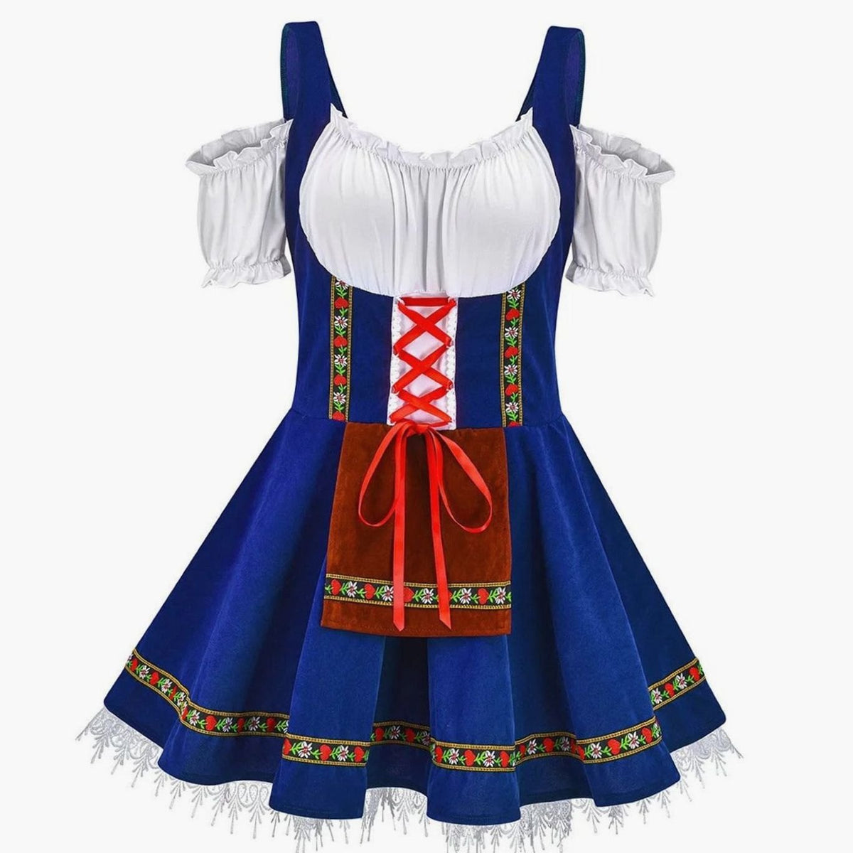 Luisa Off-Shoulder Mini Dirndl Dress
