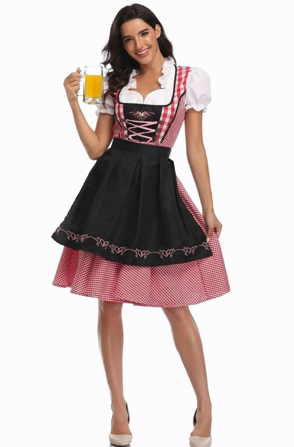 Luisa Off-Shoulder Mini Dirndl Dress