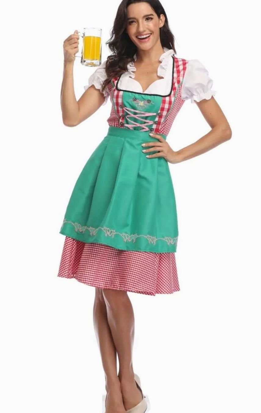 Luisa Off-Shoulder Mini Dirndl Dress