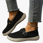 Annika Orthopedic Breathable Slip-On Shoes with Velcro Strap