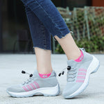 Lena Orthopedic Cushioned Platform Sneakers