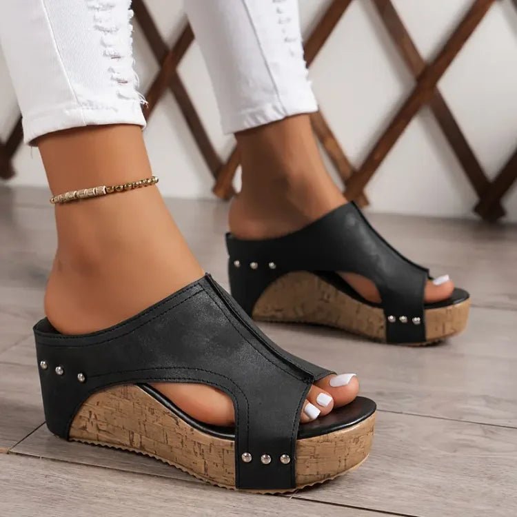 Nora Orthopedic Wedge Platform Sandals