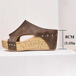 Nora Orthopedic Wedge Platform Sandals