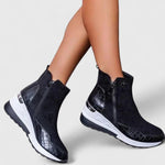 Nora Orthopedic Wedge Platform Ankle Boots