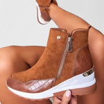 Nora Orthopedic Wedge Platform Ankle Boots