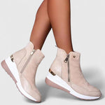 Nora Orthopedic Wedge Platform Ankle Boots