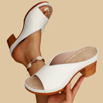 Sophie Orthopedic Block Heel Mules