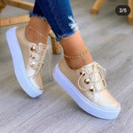 Clara Studded Orthopedic Platform Sneakers