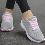 Leonie Orthopedic Lace-Up Sneakers with Breathable Knit Upper