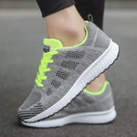Leonie Orthopedic Lace-Up Sneakers with Breathable Knit Upper