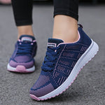 Leonie Orthopedic Lace-Up Sneakers with Breathable Knit Upper
