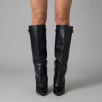 Nora Buckle Over-the-Knee Boots