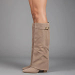 Nora Buckle Over-the-Knee Boots