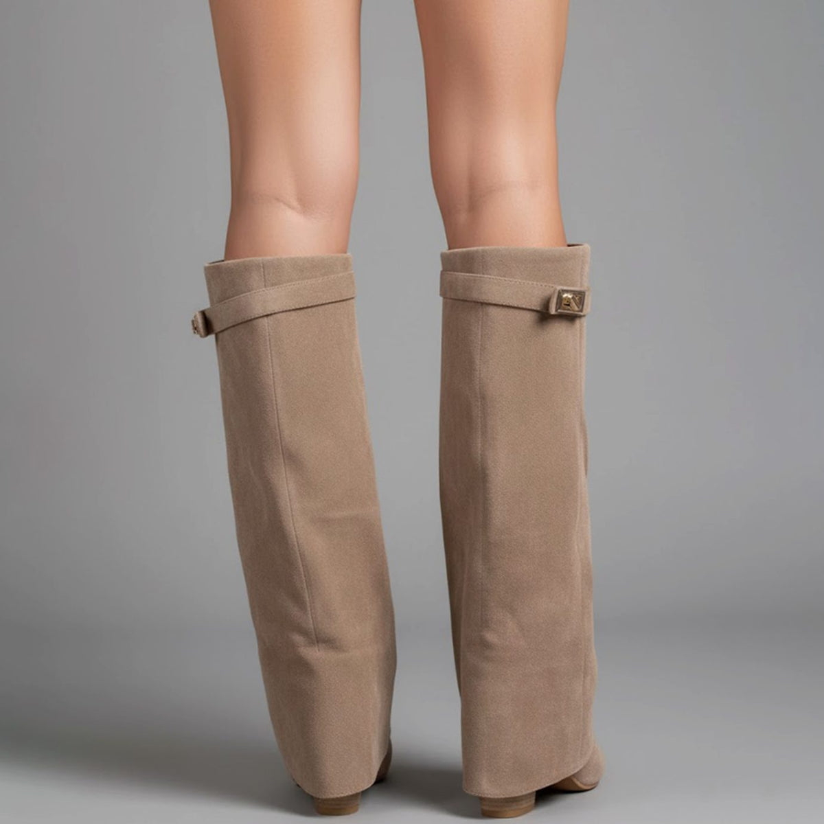 Nora Buckle Over-the-Knee Boots