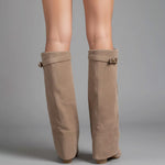 Nora Buckle Over-the-Knee Boots