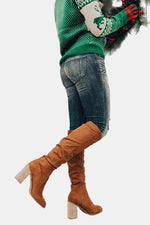 Johanna Over-the-Knee Boots with Block Heel