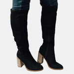 Johanna Over-the-Knee Boots with Block Heel