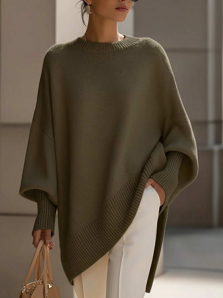 Charlotte Oversized Batwing Sleeve Sweater