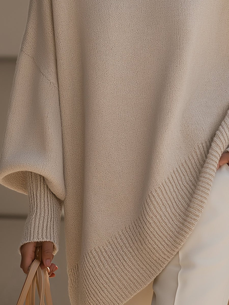 Charlotte Oversized Batwing Sleeve Sweater