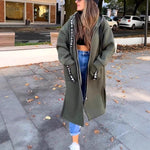 Marlene Oversized Long Hooded Coat