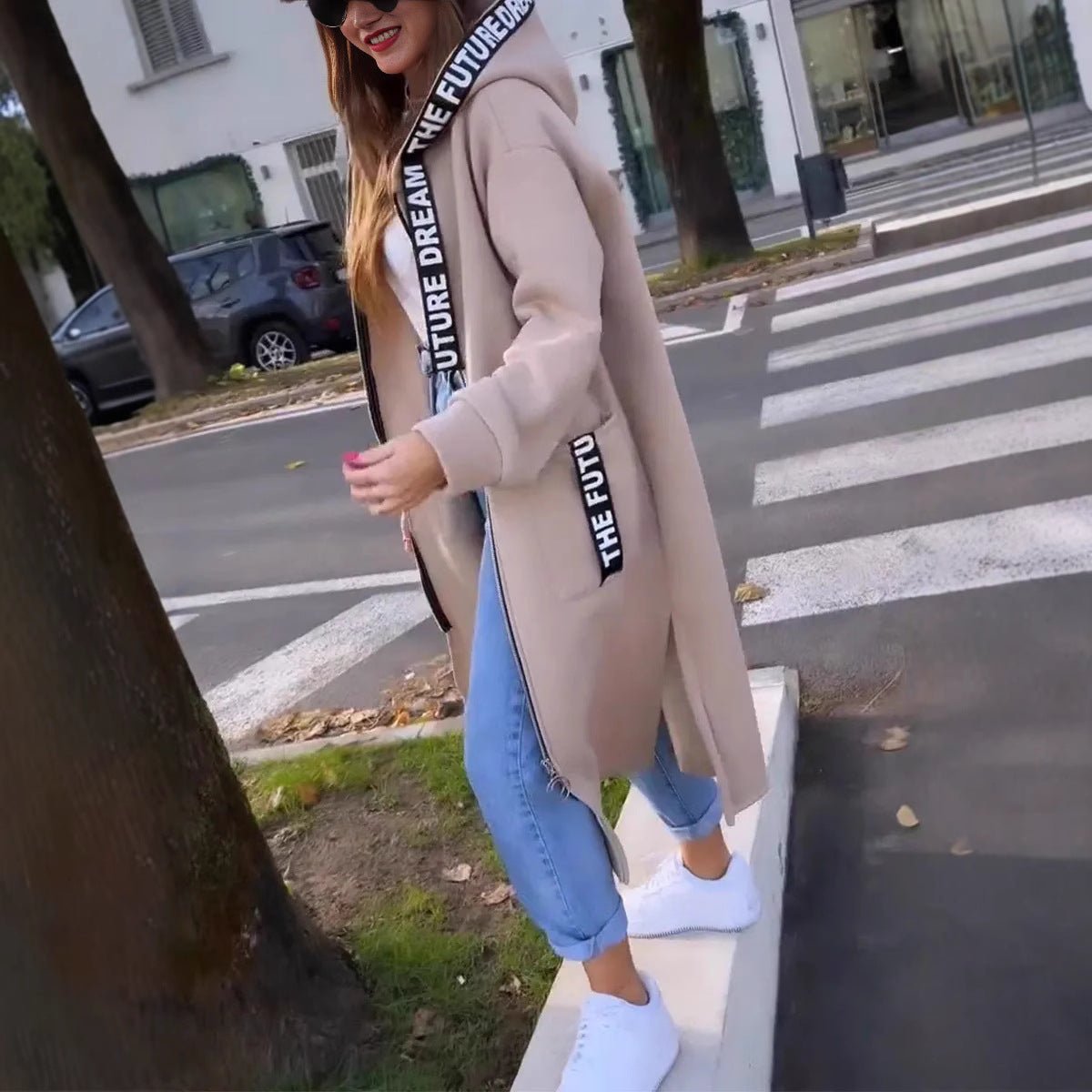 Marlene Oversized Long Hooded Coat