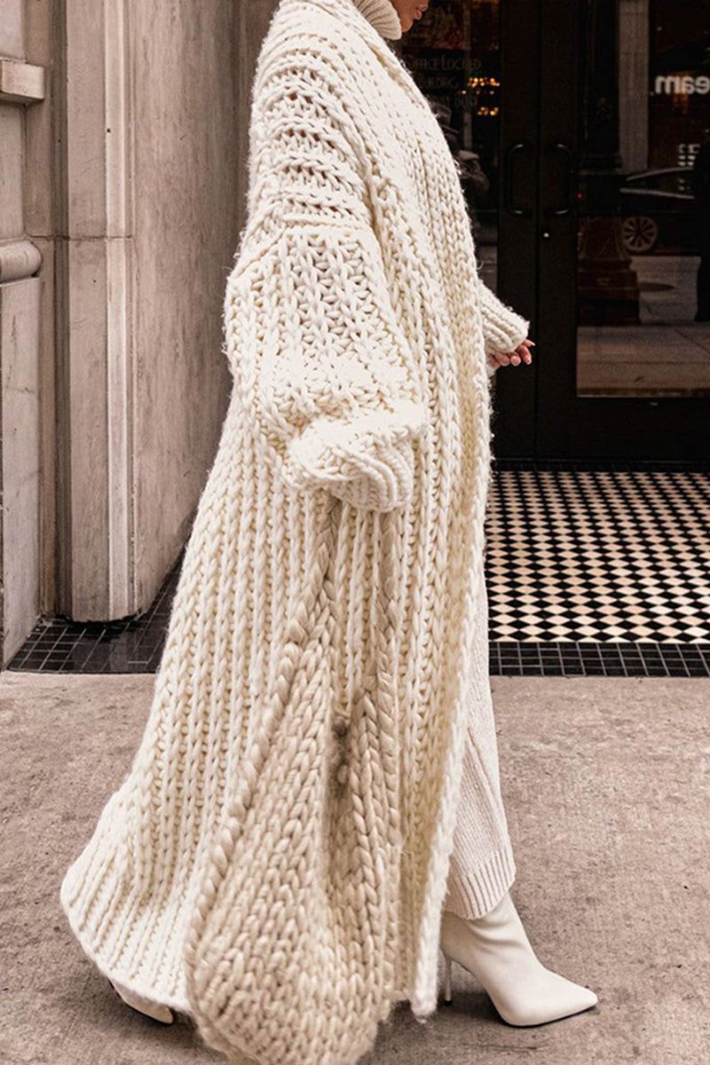 Hannah Oversized Longline Chunky Knit Cardigan
