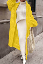 Hannah Oversized Longline Chunky Knit Cardigan