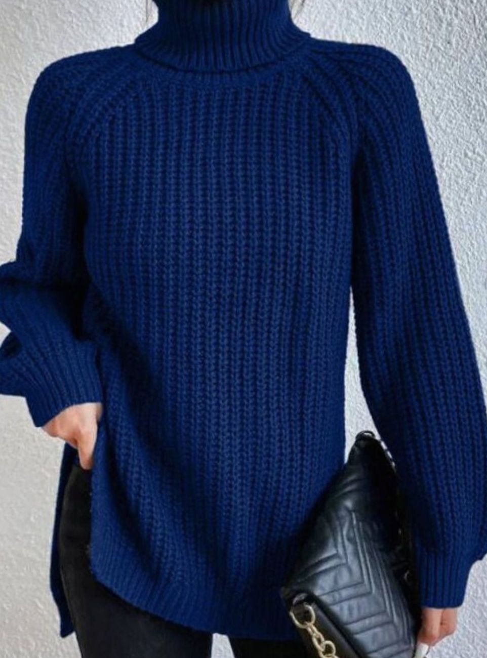 Clara Oversized Turtleneck Sweater
