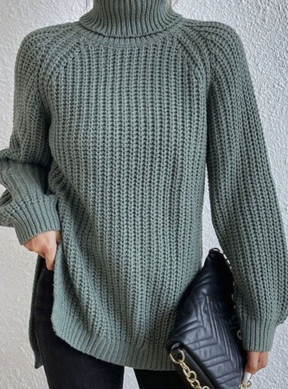 Clara Oversized Turtleneck Sweater