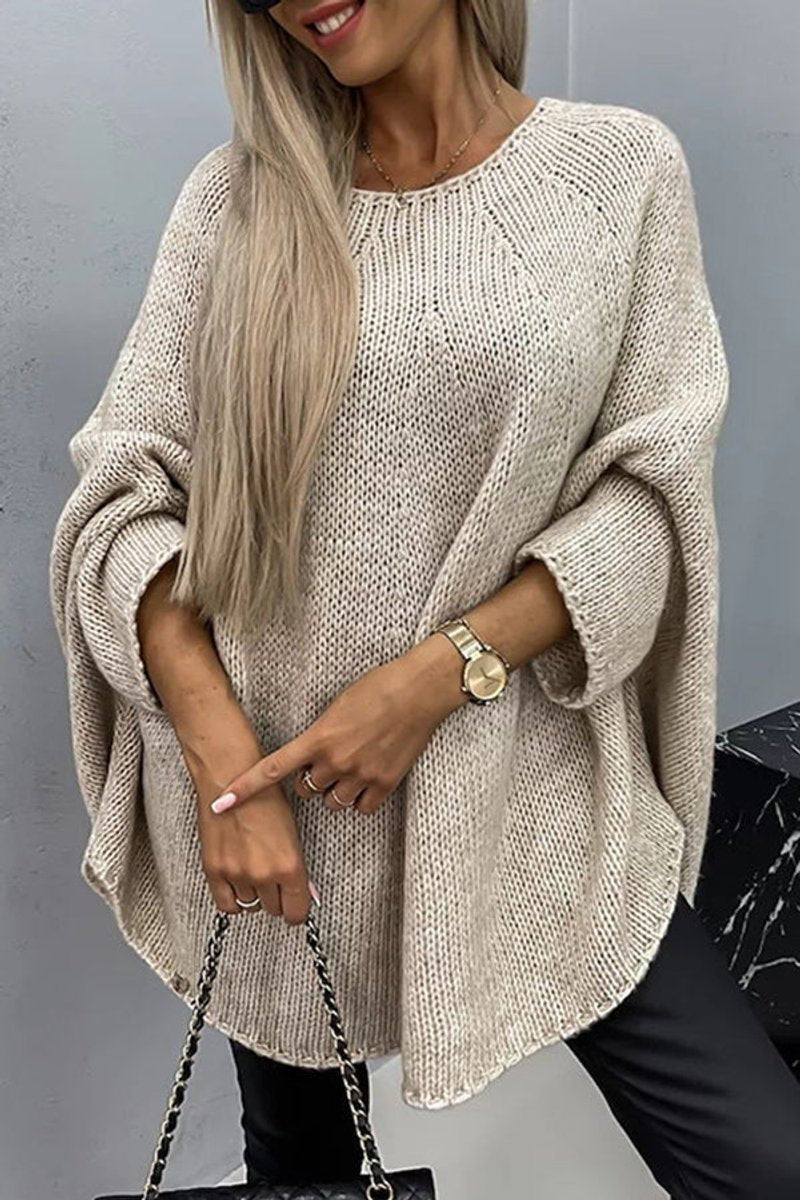 Mia Oversized Batwing Sleeve Sweater