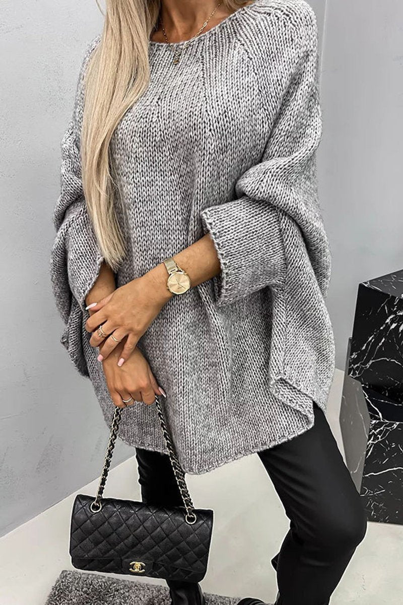 Mia Oversized Batwing Sleeve Sweater