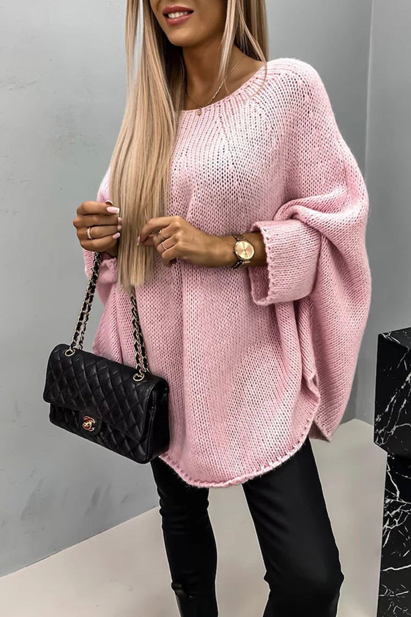 Mia Oversized Batwing Sleeve Sweater