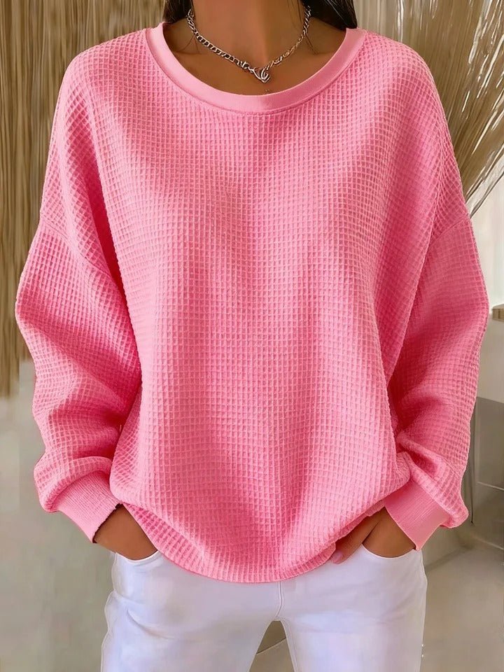 Sophie Oversized Textured Knit Sweater
