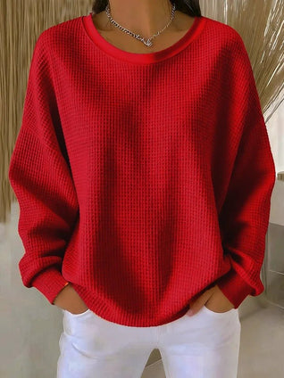 Sophie Oversized Textured Knit Sweater