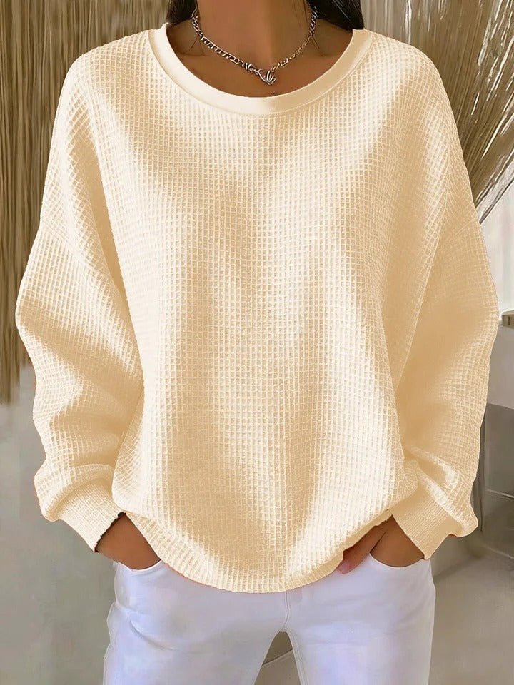 Sophie Oversized Textured Knit Sweater