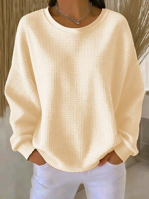 Sophie Oversized Textured Knit Sweater