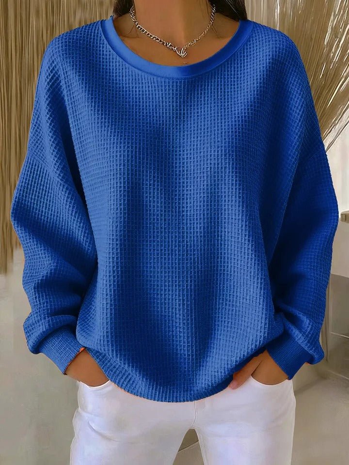 Sophie Oversized Textured Knit Sweater