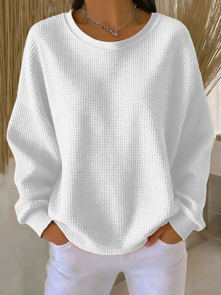 Sophie Oversized Textured Knit Sweater