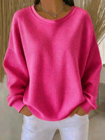 Sophie Oversized Textured Knit Sweater
