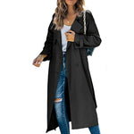 Sophie Oversized Double-Breasted Belted Trench Coat