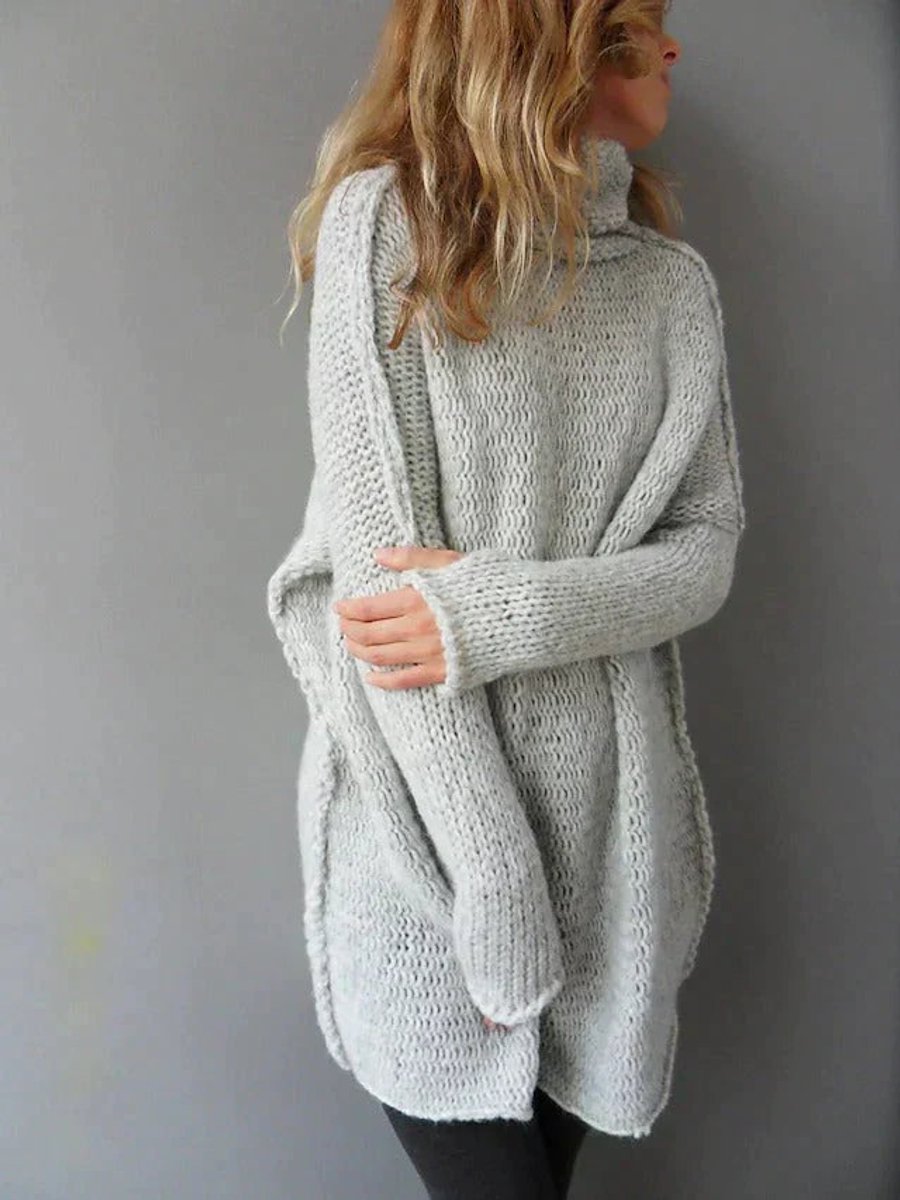 Charlotte Chunky Knit Oversized Turtleneck
