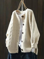 Johanna Oversized Cable Knit Cardigan
