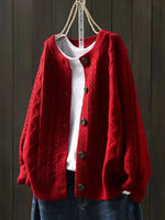 Johanna Oversized Cable Knit Cardigan