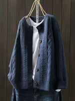 Johanna Oversized Cable Knit Cardigan