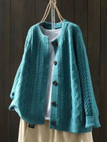 Johanna Oversized Cable Knit Cardigan
