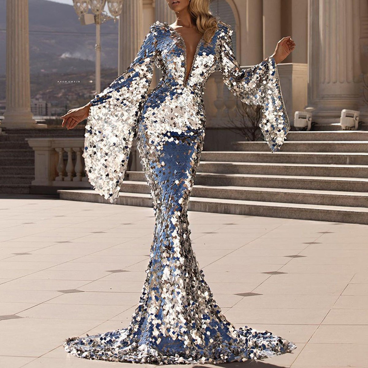 Lena Sequin Party Dress