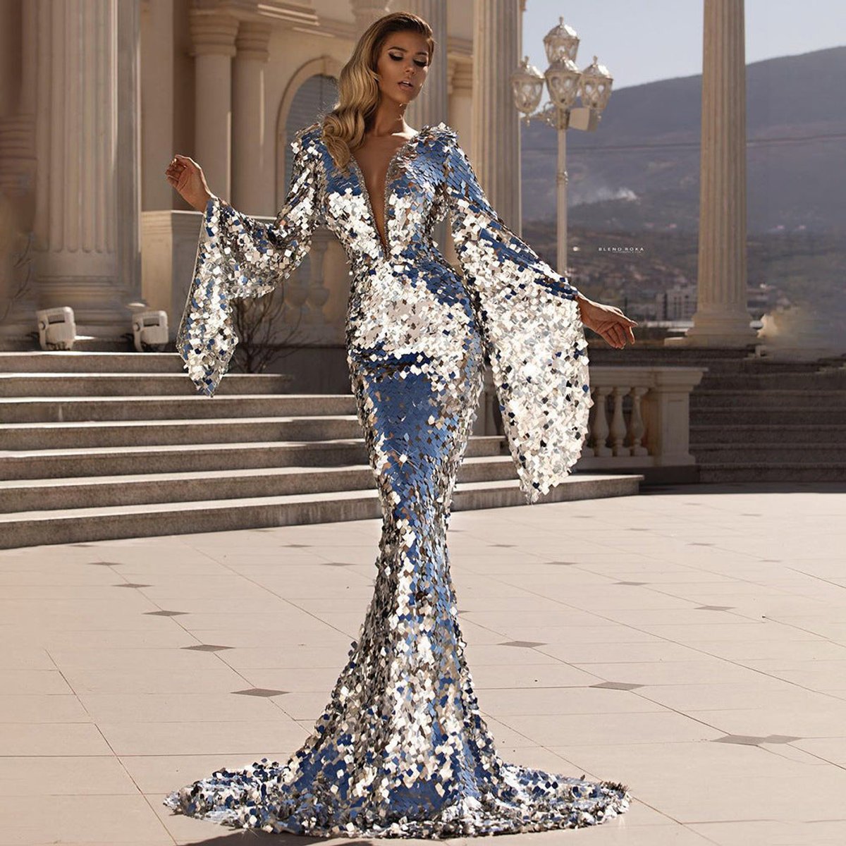 Lena Sequin Party Dress