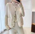 Marlene Teddy Fleece Button-Front Vest