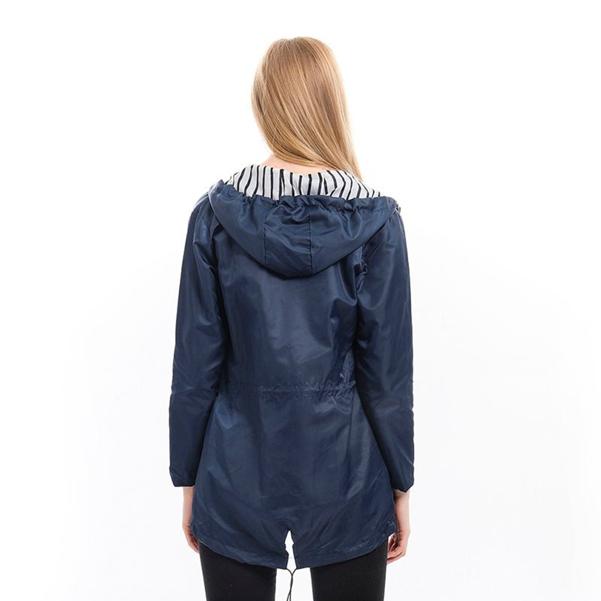 Annika Water-Resistant Hooded Rain Coat