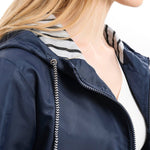 Annika Water-Resistant Hooded Rain Coat